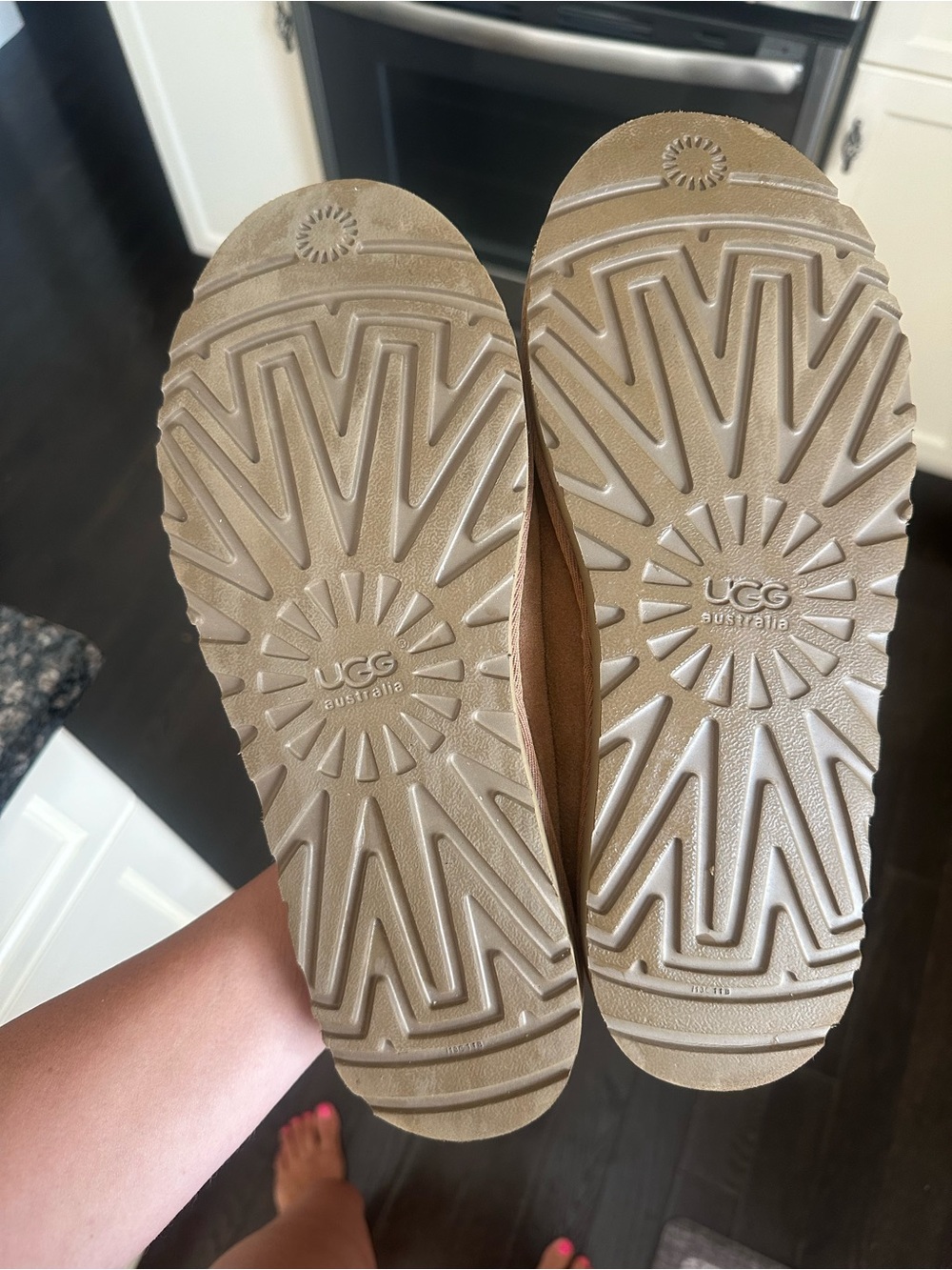 UGG Mens Chestnut Tasman Slip-On Slippers - Picture 5 of 5